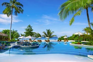 La piscine de l'htel